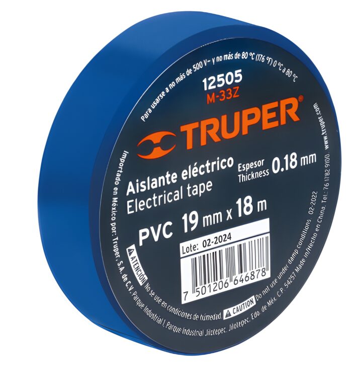 PD01814 CINTA AISLANTE AZUL TRUPER - Imagen 1